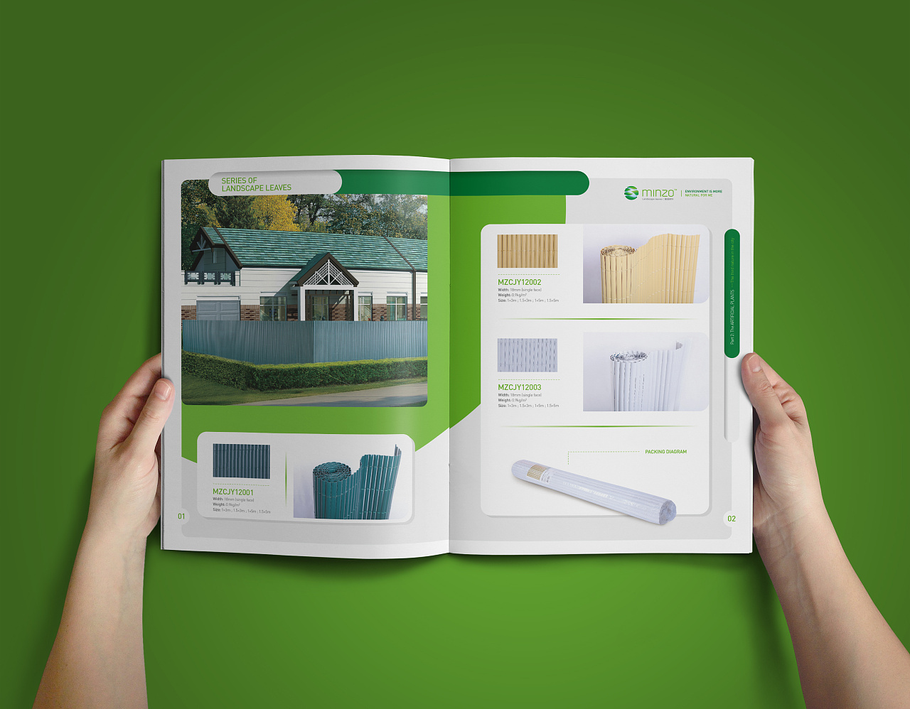 景觀樹(shù)葉產(chǎn)品畫(huà)冊(cè)與貼圖源文件網(wǎng)站設(shè)計(jì)